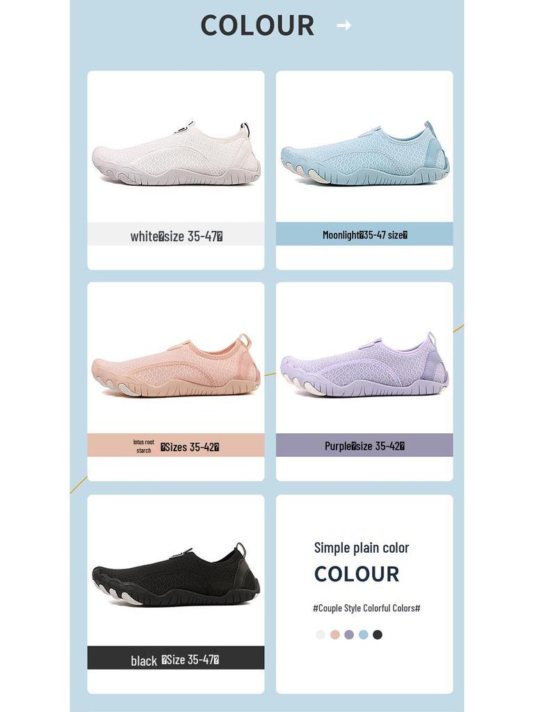 Women's Breathable Barefoot Snorkeling & Swimming Shoes - Couple Style