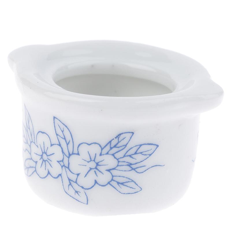 3Pcs 1/12 Dollhouse Miniature Ceramics Soup Pot Simulation Kitchenware Model