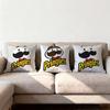 Pringles Cushion Cover Premium Comfort Reversible Pillow Cove -Two in One Design for Any Room & Car Interior