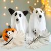 Ghost Walking Dog Statue, Cute Ghost Resin Figurine, Halloween Decorations For Party, Home, Bedroom, Shelf, Table Centerpiece