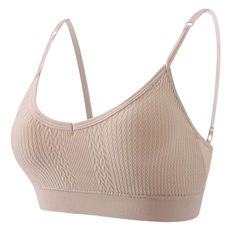 Women's Plus Size Wire-Free Bra: Lifts, Supports, and Minimizes Bust, Seamlessly Collects Side Fat, and Prevents Sagging.
