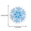 Household Cleaning Sponges Kitchen Cleaning Sponge Christmas Snow Dishwashing Cleaner Dish Cleaning Sponges for Pan Pot Bakeware