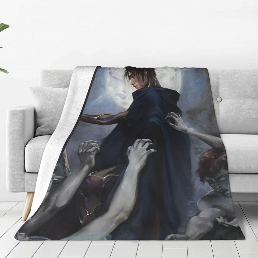 Arcane Viktor Game Blankets Quality Super Warm Throw Blanket Winter Airplane Travel Bedroom Novelty Bedspread