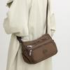 Large Capacity Crossbody Women's Shoulder Bag Multi Compartments Waterproof Nylon Leisure Dumpling Bag for Mom