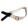 Guitar Strap Embroidery Widened Adjustable Shoulder Strap with Picks for Acoustic Electric Guitar