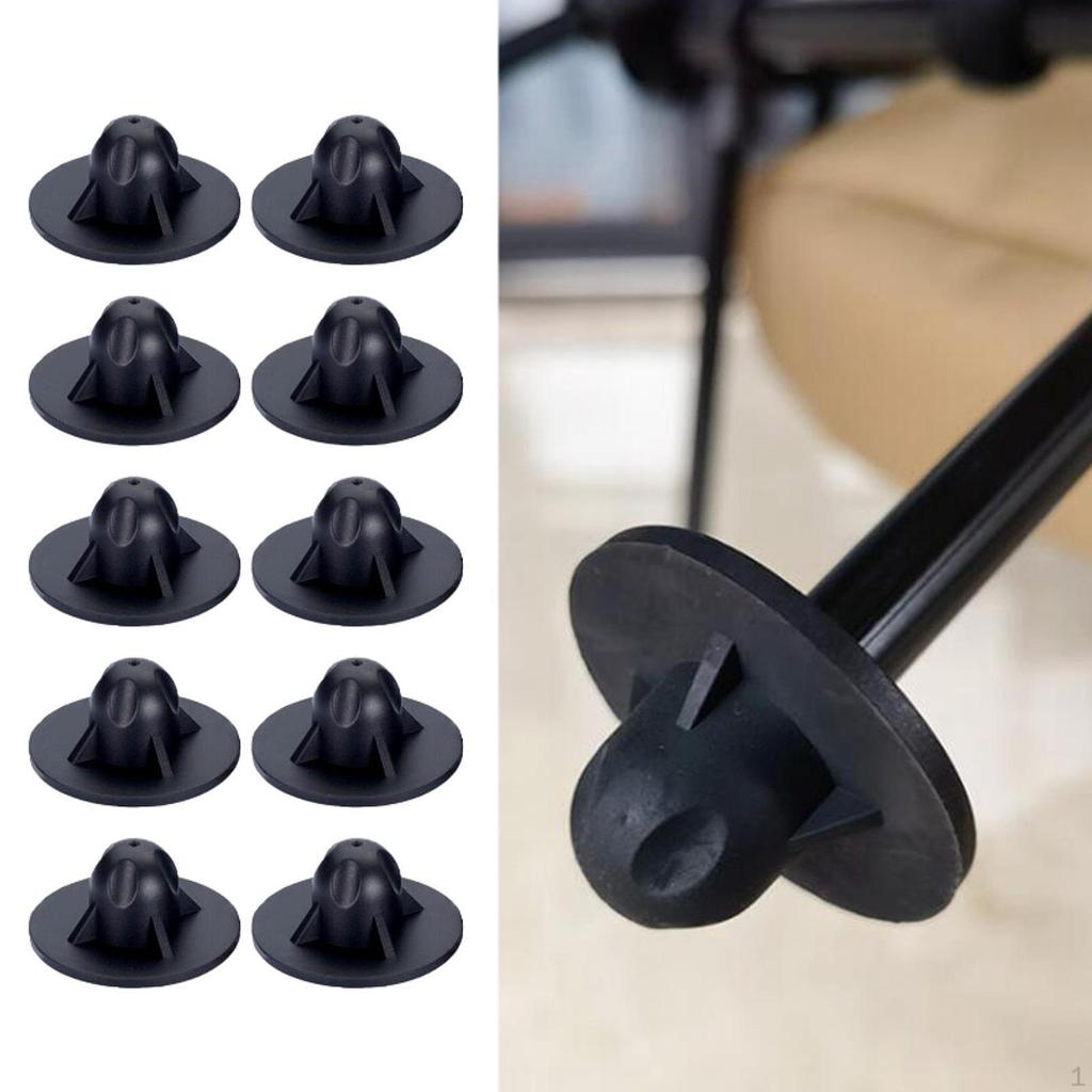 10 Moon Chair Legs, Anti -Hounding And -Aranchs, Portables, for Camping, Patio, Barbecue.