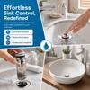 2 Pack Fit for 0.98"-1.50" Dia Sink Drain Hole Sink Drain Strainer Drain Stopper  Bathtub