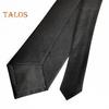 Solid Color Business Tie Formal Faux Silk Pointed Style Men Neckwear Business Trips Formal Event Necktie