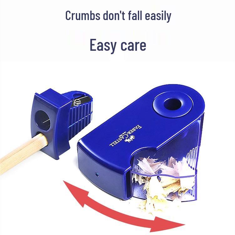 Mini Afiador Manual Faber-Castell para Crianças - Portátil e Simples para Uso Escolar