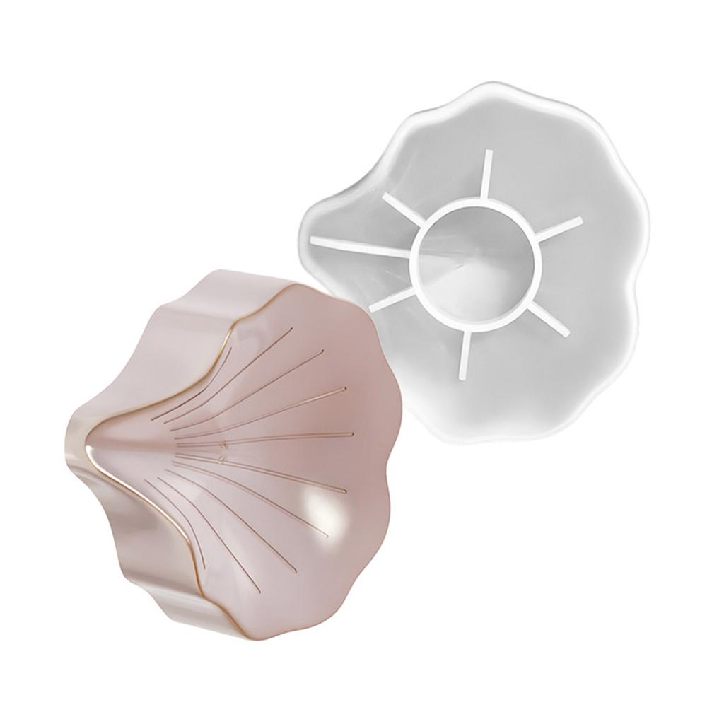 Handmade Crafting Molds Silicone Mold Storage Box Mold Flower Shape for Projects and Home Decoration Enhancements