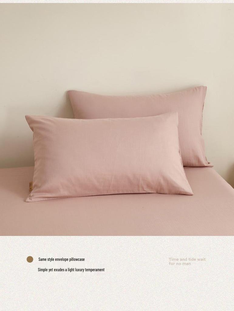 Princess Style 100% Cotton Double-Layer Gauze 4-Piece Bedding Set - Skin-Friendly and Baby-Safe