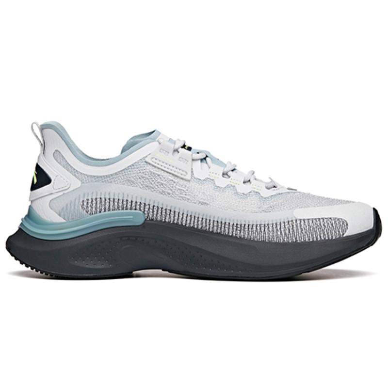 Anta Fast Cushioned Slip-Resistant Abrasion-Resistant Breathable Low-Top Running Shoes Men's Gray Blue Sneakers 912125536-3