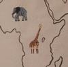 Nordic Animal Embroidery Canvas Tapestry - Children's Room Decor & Photography Props