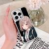 Danganronpa Chiaki Nanami Phone Case for iPhone 17 16 15 14 13 12 11 Air Pro Max Plus Electroplated Silver Cover