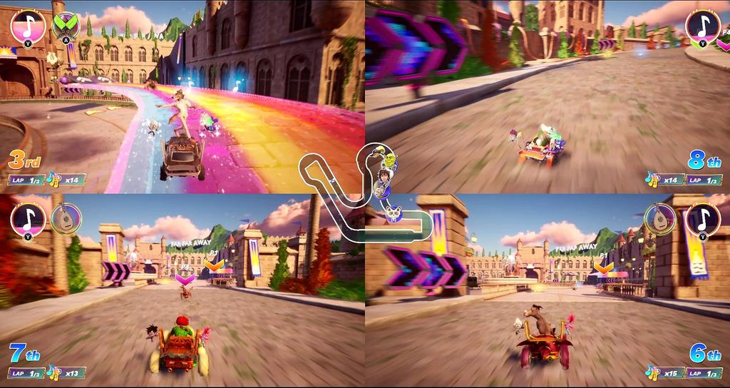 DreamWorks Kart Racing North PS4 All-Star (Import America) -