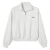 TonLion Women's Half-Zip Lapel Sweatshirt