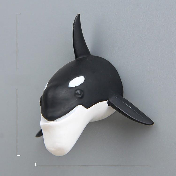 Cartoon Animal Resin Refrigerator Magnets Strong Magnetic Hold Decoration Gift
