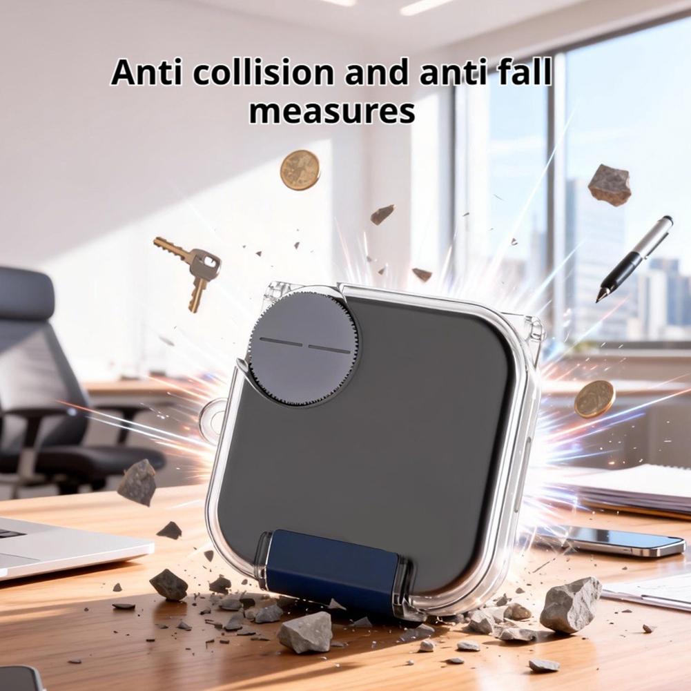 NEW Waterproof Transparent Compatible Case Cover For CMF Buds Pro 2/Buds 2 Plus Earphones TPU Prtoective Cover with Switch&Stand