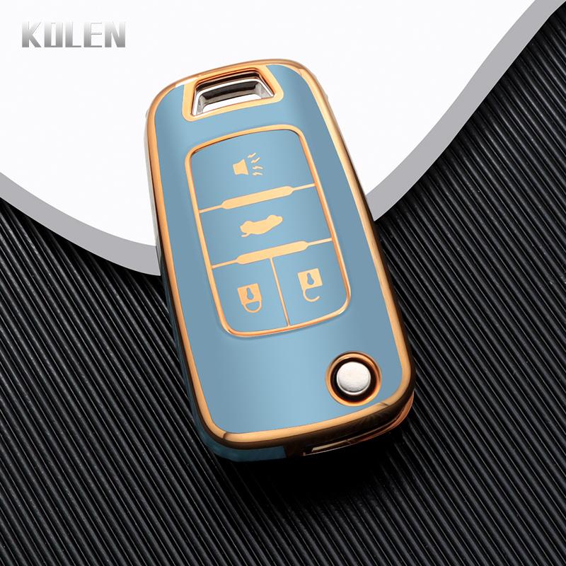 Tpu Car Key Case Cover Shell Fob For Chevrolet Cruze Aveo Trax Sail Malibu For Opel Vauxhall Astra Corsa Meriva Insignia Zafira