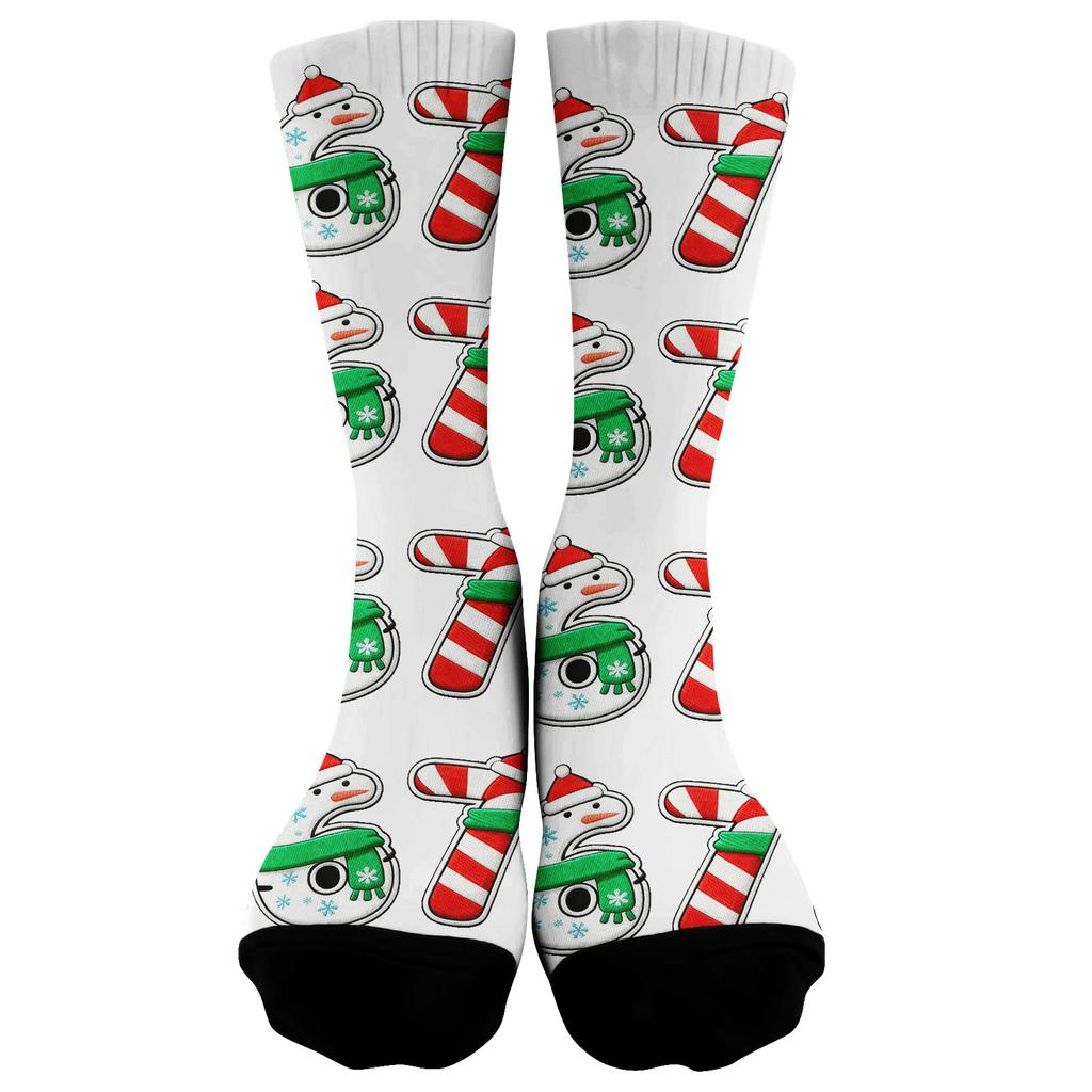 Chaussettes Mignonnes et Ludiques Chaussettes Mi-Mollet Chaussettes Longues Chaussettes Imprimées