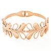 TEMU hot-selling stainless steel bracelet female personality exaggerated irregular heart-shaped butterfly does not fade hand
