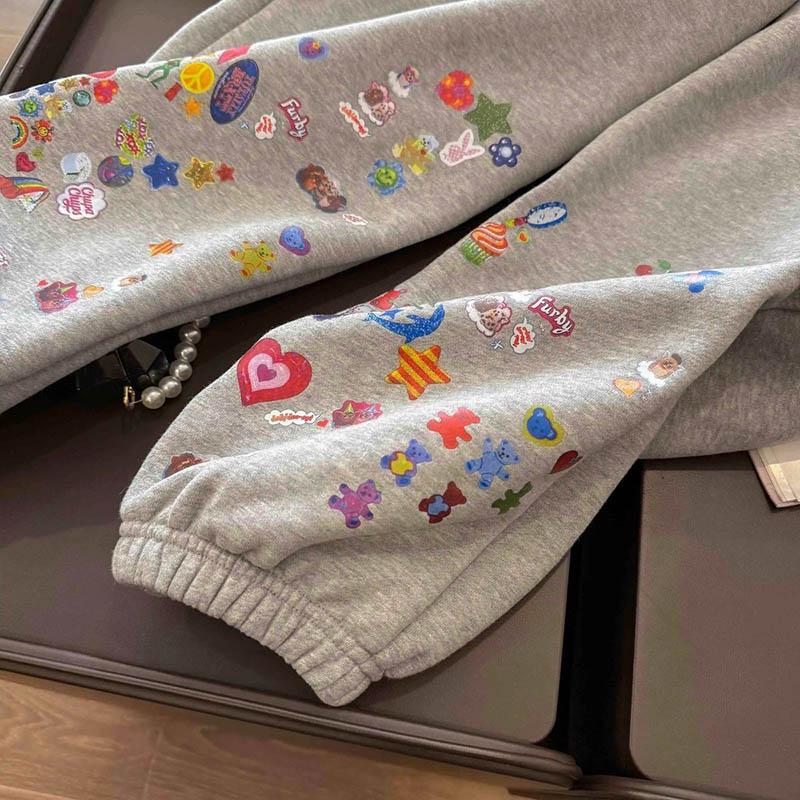 Pants for Women Elastic High Waist Long Trousers Plus Size Double Layer Thickened Stretchy Versatile Casual  Pants