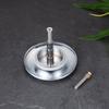 Brass Bath Tub Drain Stopper with Chrome Finish and Height Adjustable Mechanism for Bathroom Waste Replacement