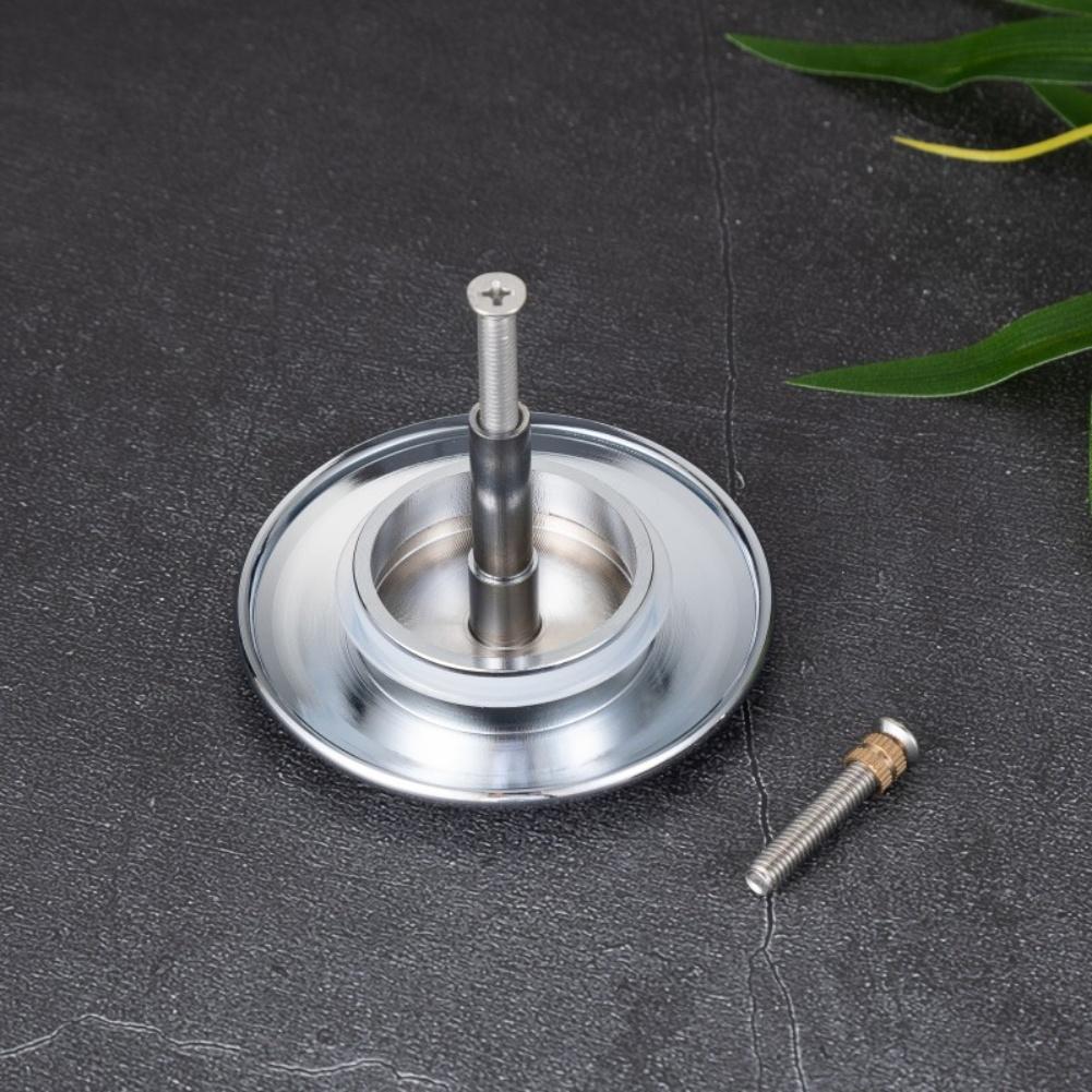 Brass Bath Tub Drain Stopper with Chrome Finish and Height Adjustable Mechanism for Bathroom Waste Replacement
