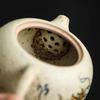 Chinese Traditional Ceramic Teapot Ball Hole Filter Handmade Flowers Xishi Tea Pot Beauty Tea Infuser Kettle Teaware 170ml