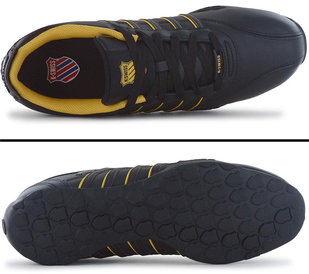 K-SWISS Arvee 1.5 Leather - Herren Sneaker Schuhe Schwarz 02453-062-M ORIGINAL