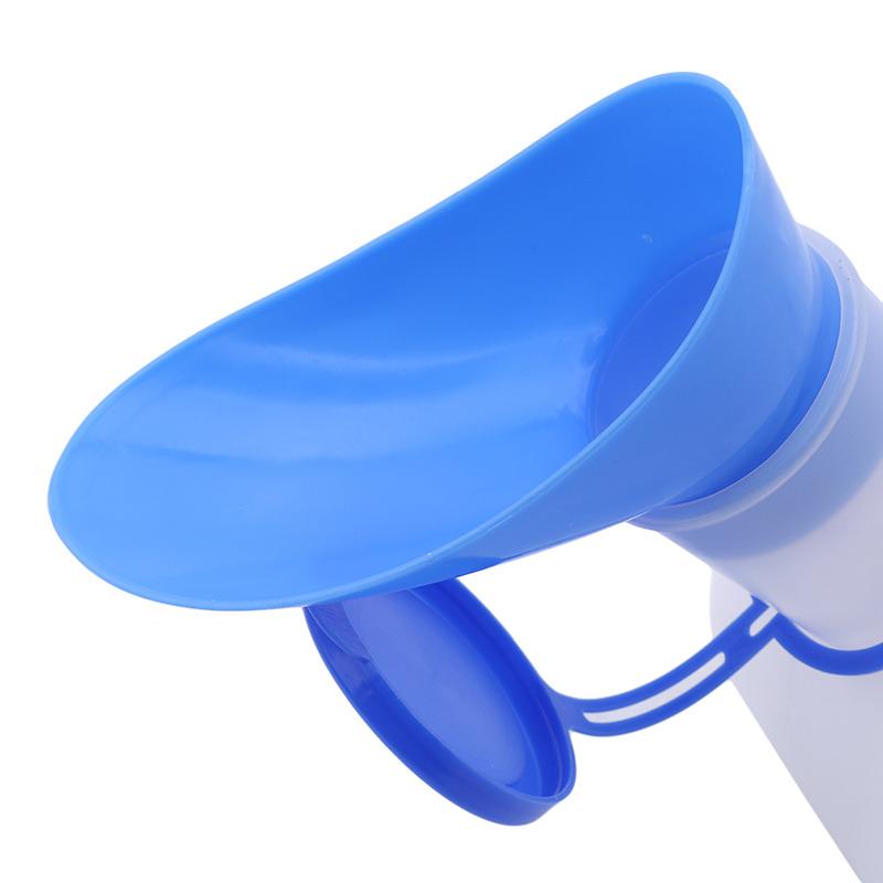1000ML Tragbare Plastik Mobile Urinal Toilette Hilfsflasche Outdoor Camping Auto Urinflasche Für Frauen Männer Reise-Set