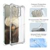 IMAK For Motorola Edge 60 Pro 5G Case TPU Phone Cover Airbag Shockproof Protection