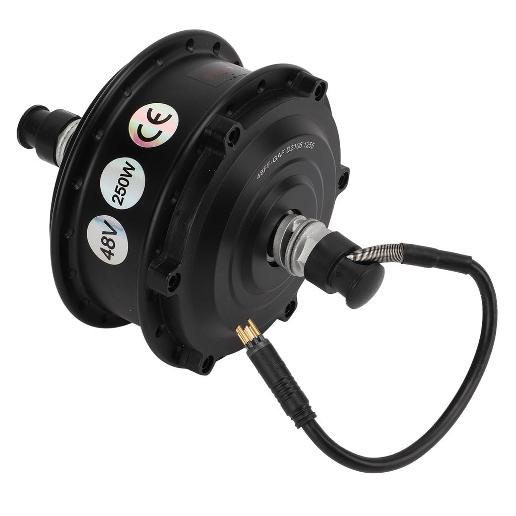 48V 250W Brushless Gear Hub Electric Bike Motor Kit Noiseless Operation Electric Bike Motor Set26in