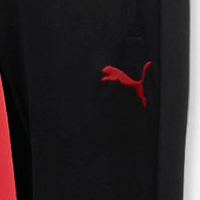 Puma Winter Brushed Kk Zip Up Sweatshirt Trainwear Set Red