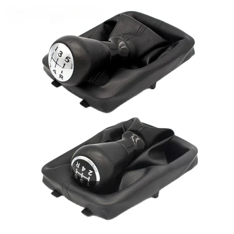Car Gear Shift Knob For Peugeot 206 406 Boot Dust Boot Cover Gaiter Collors 5 Speed Accessory