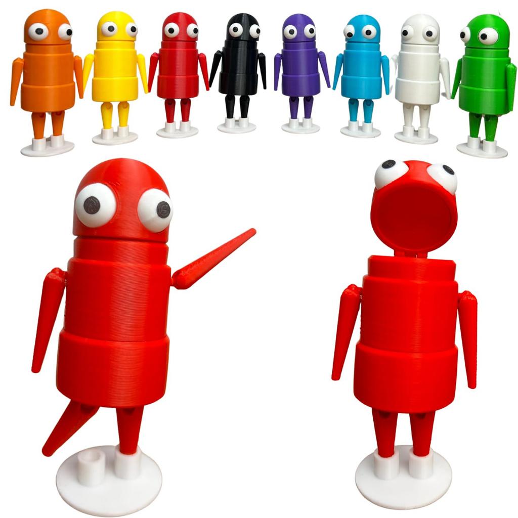 3D-gedruckte Charaktermodelle, Horror-Spiel, bewegliche Sammlermodelle, geeignet für Fan-Geschenke