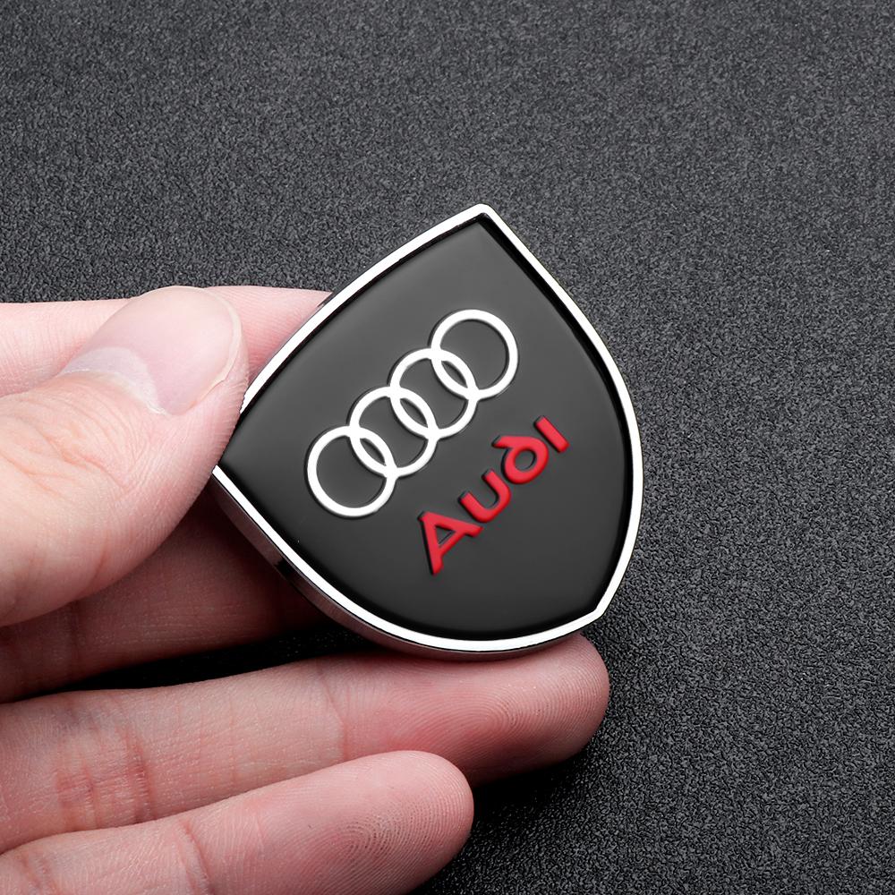 1pc 3D Metal Car Badge Body Trunk Emblem Decoration Sticker For sq S Line A3 A4 B8 8P B9 8V B6 A5 Q7 A1 A6 Q3 Auto Accessories