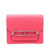 Leather Leather Lawris Slim Wallet Bifold Wallet Pink Leather Women Used