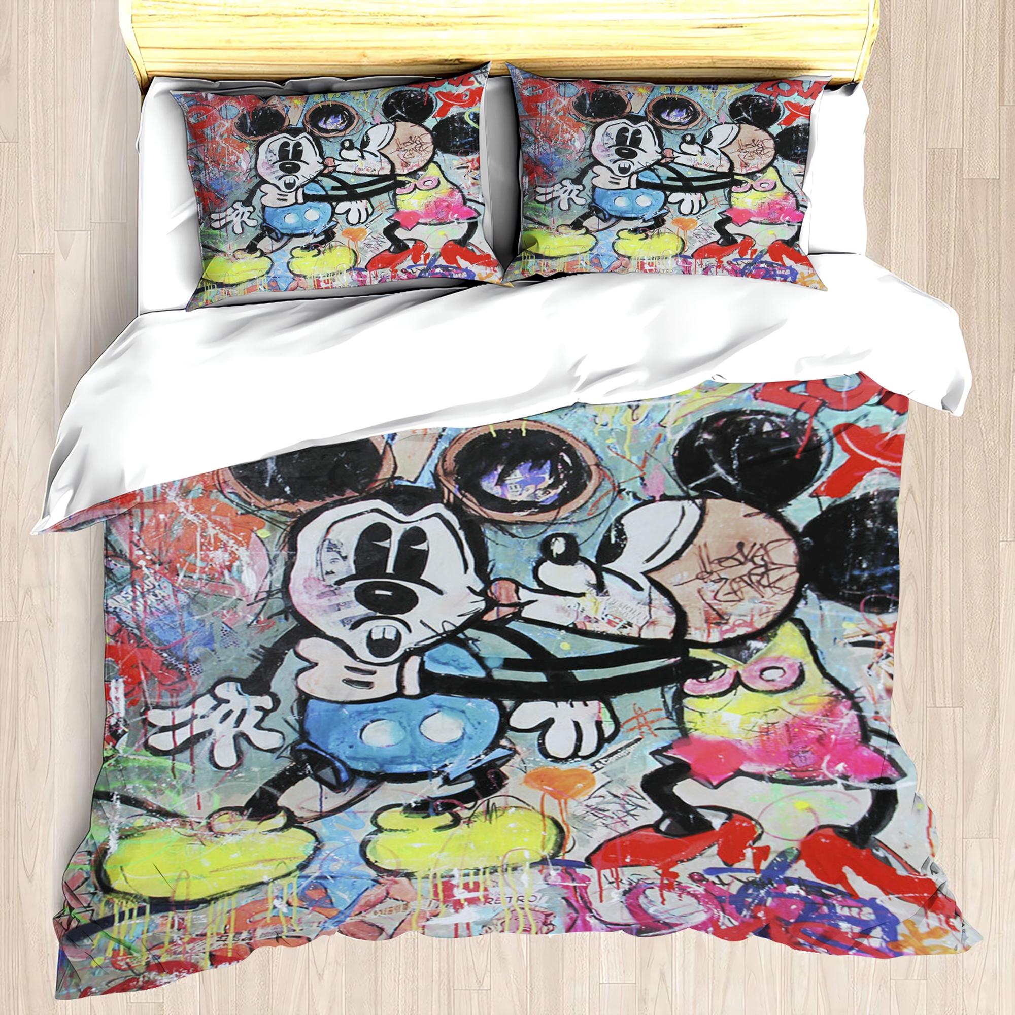 

Baby Soft Duvet Cover Decor Carton The Wal Children s Bedrom Set Comfortable Quilt Covers Pilowcase Children Kids Beding Set Holiday Gifts 100*200cm Single