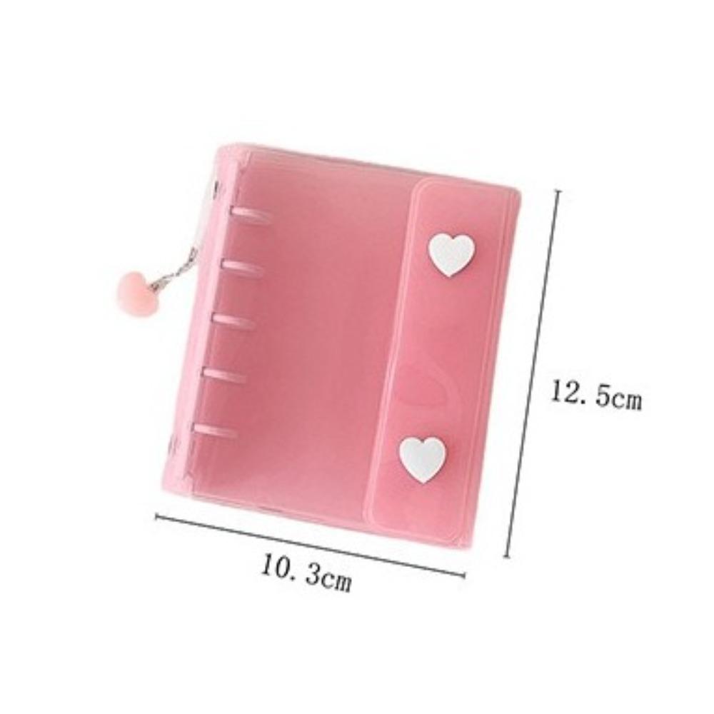 5 Holes Mini Photo Album 10pcs Sleeves Pendant Photo Album New Kpop Idol Holder