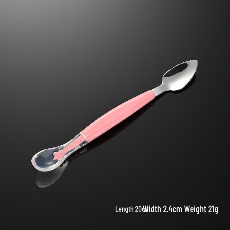 QianXing Double-Headed Baby Fruit Puree Spoon