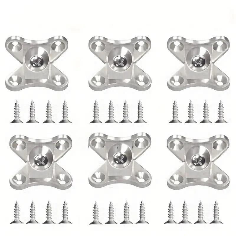 10/20/30 pcs zinc alloy butterfly corner bracket, plank corner connector, removable corner bracket, with screws