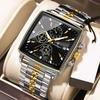 Top Luxury Male Wristwatch Waterproof Luminous Stainless Steel Men Watch Chronograph Date Business Quartz Men's Watches