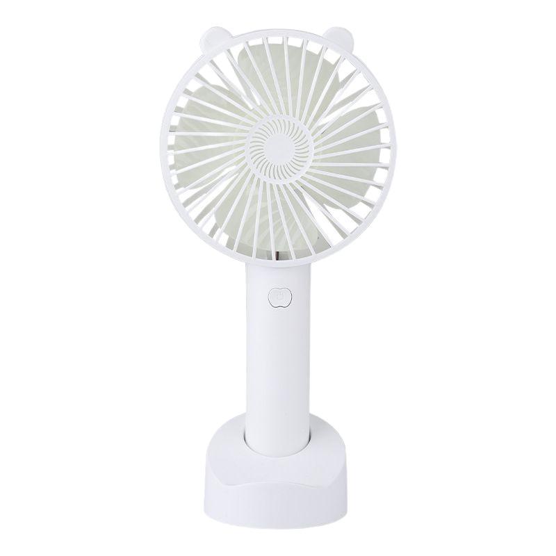 Silent Mini Handheld Fan: Portable, Rechargeable, Ideal Gift for Students, Desktop Use