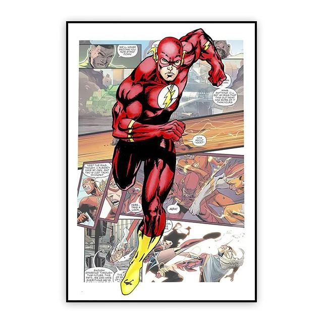 Marvel Movie Poster Spiderman Canvas Painting Iron Man Hulk Wall Art Print Kids Room Decoration Modern Home Decor Gift