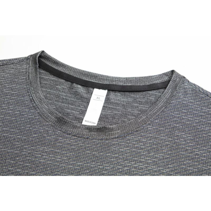 Men's 3D Three-dimensional Printing Fitness Running Training Short-sleeved Tight Elastic Sweat-wicking Quick-drying Clothes