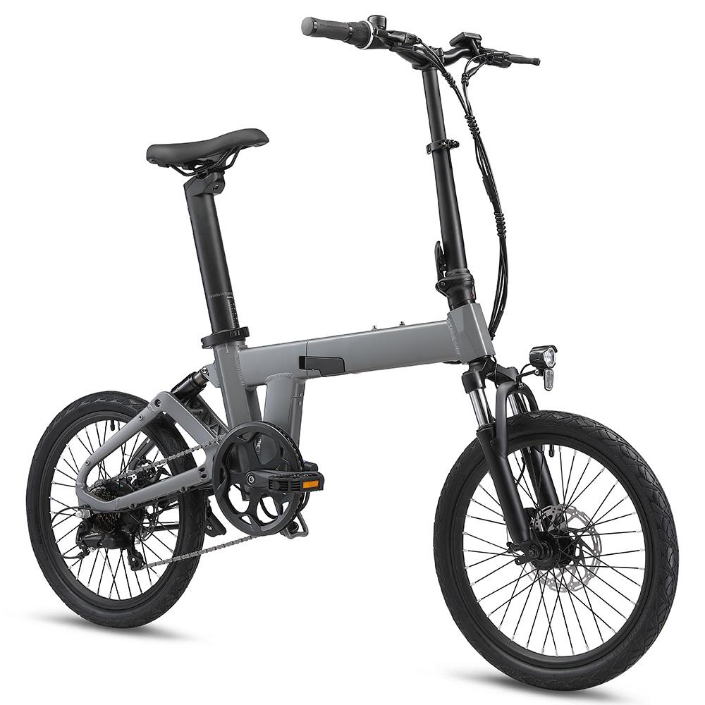 YANGOR H19 Falt-E-Bike, 250W Motor, Vollfederung grau