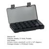 Pill Box Dust-proof Detachable 21 Grids 7 Days Weekly Pill Organizer for Supplement