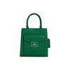 Pepper 17 Flap Leather Handbag Small Square Crossbody Bag Women Handbags Green C6778-SVGN