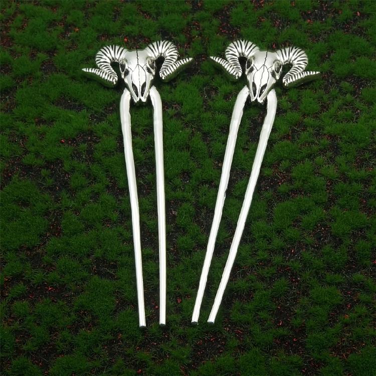 Metal Hair Pin Dragon Hair Stick Hair Styling Stick Western Hairpin Accessories